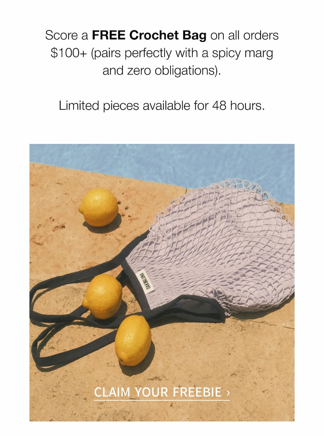 Free GIFT on orders $100+