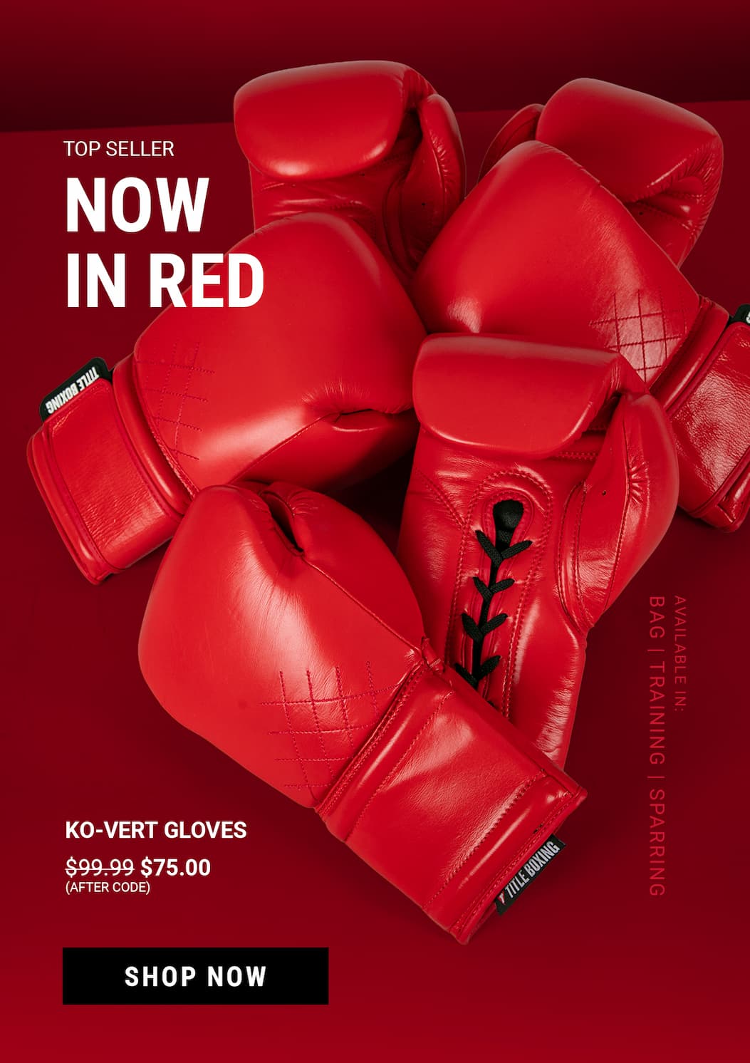 NOW IN RED - SHOP KO-VERT GLOVES