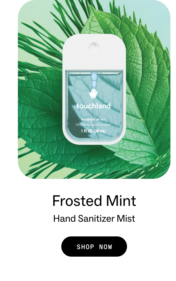 Frosted Mint Hand Sanitizer Mist SHOP NOW