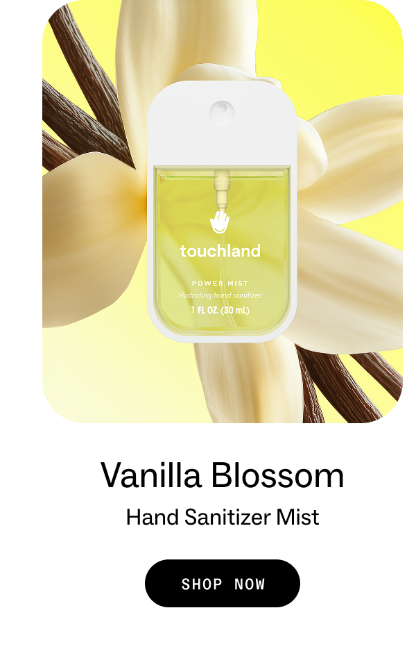 Vanilla Blossom Hand Sanitizer Mist SHOP NOW