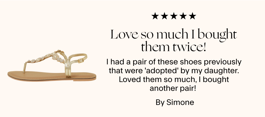 Rome Sparkle Sandals Gold