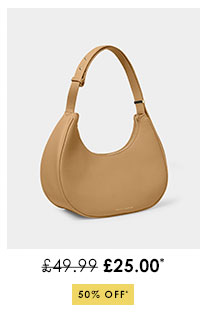 Fearne Scoop Shoulder Bag in Camel