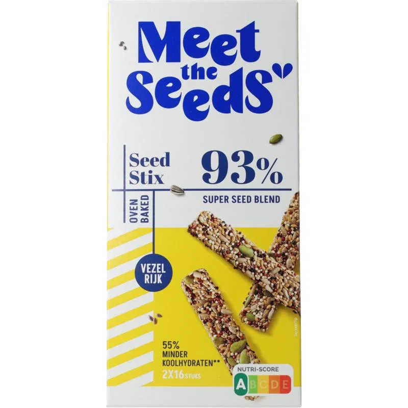 Image of Meet the Seeds Seed Stix - zadensnack met 93% zaden bio