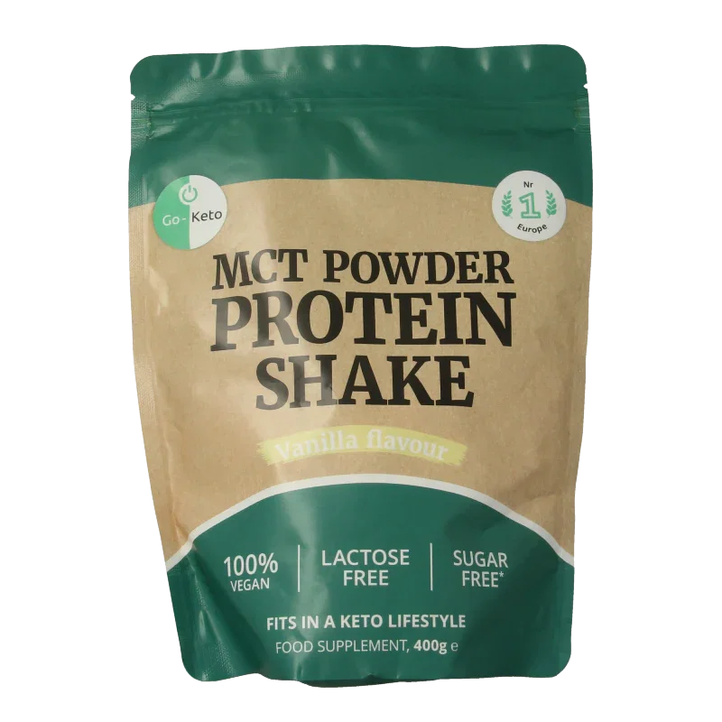 Image of Go-Keto Proteine poeder premium shake vanille vegan