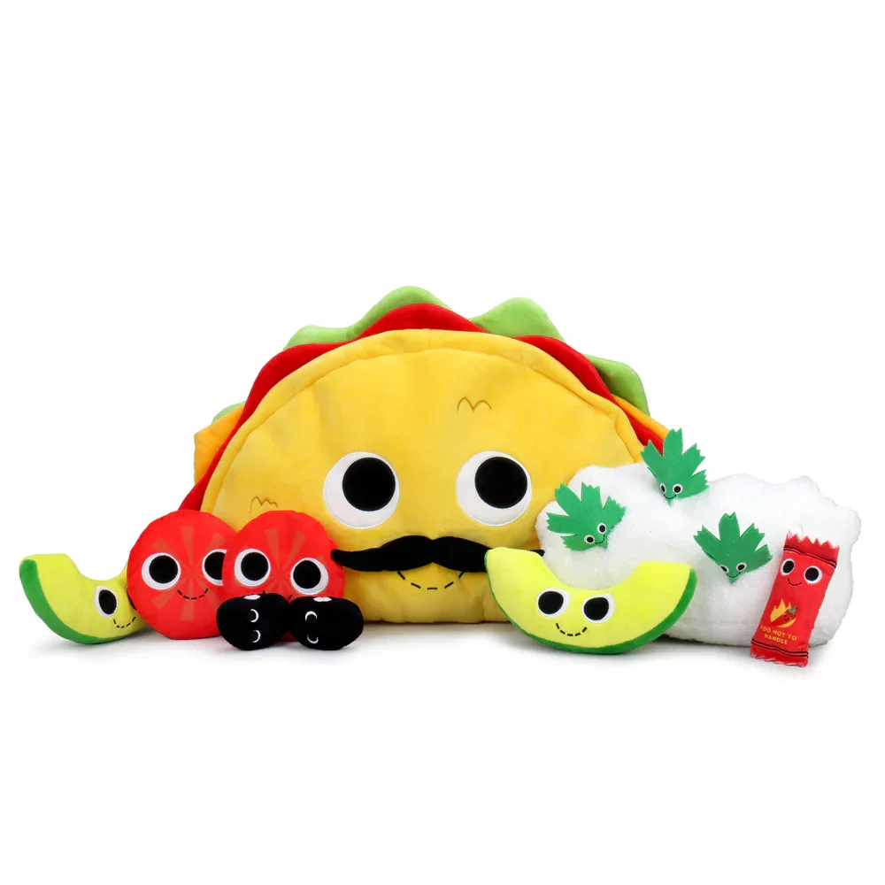 Image of Yummy World XL Victorio Veggie Taco Plush Set