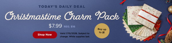Daily Deal: Christmastime Charm Pack $7.99. Shop now. Valid 7/10/26. Subject to change. While supplies last. Select styles.