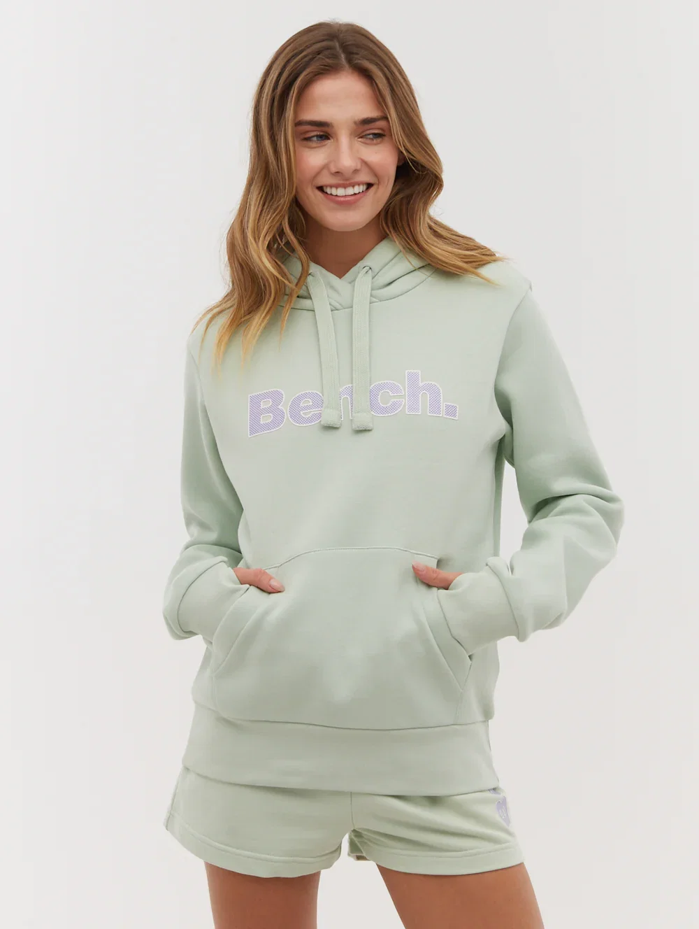 Image of Tealy Outline Logo Hoodie - Green