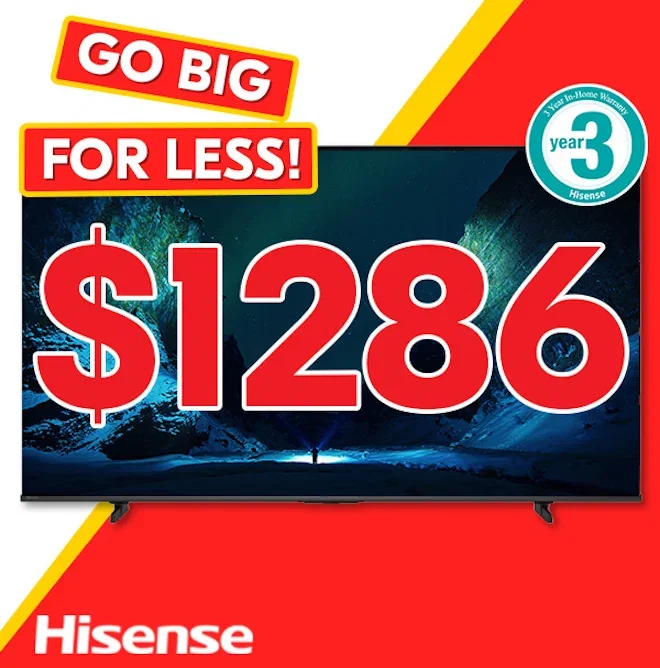 Hisense 75" 4K QLED Smart TV