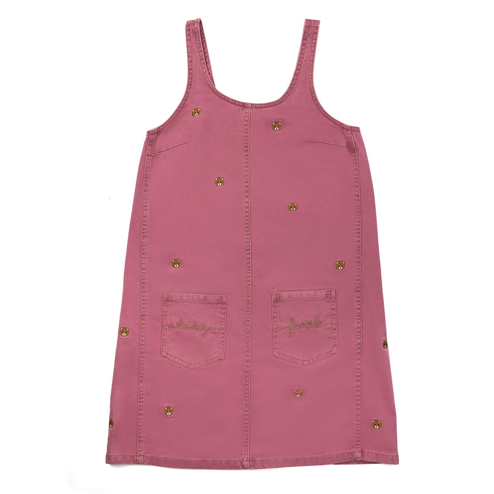 Image of Teddy Embroidery Easy Dress