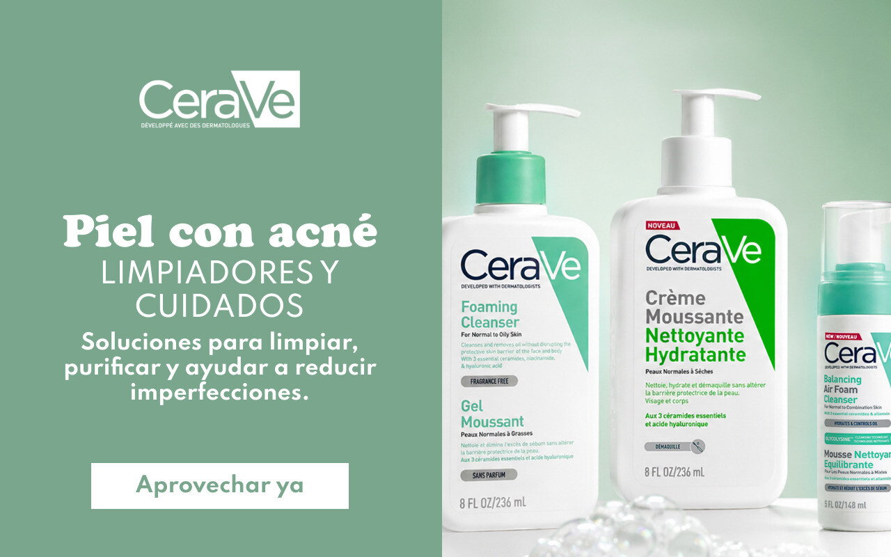 CeraVe limpiadores y desmaquillantes faciales