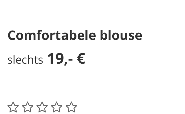Onze favorieten