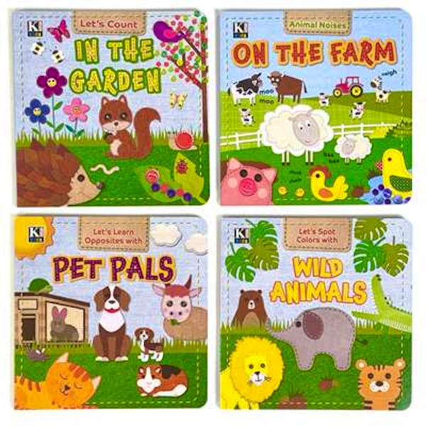 Lets Learn Board Books - Four Titles