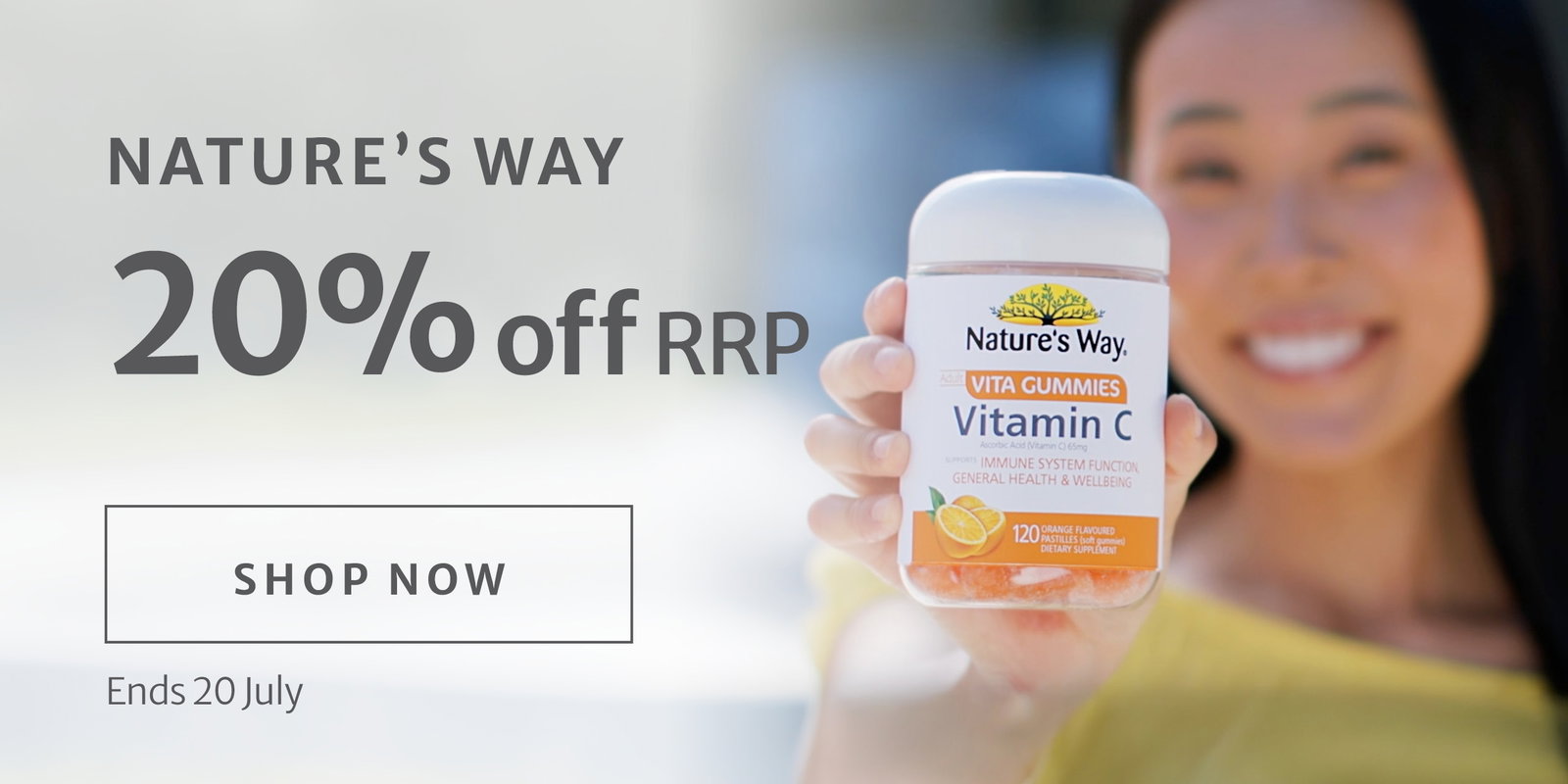 20% off RRP on Nature's Way