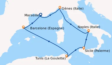 Carte itinéraire