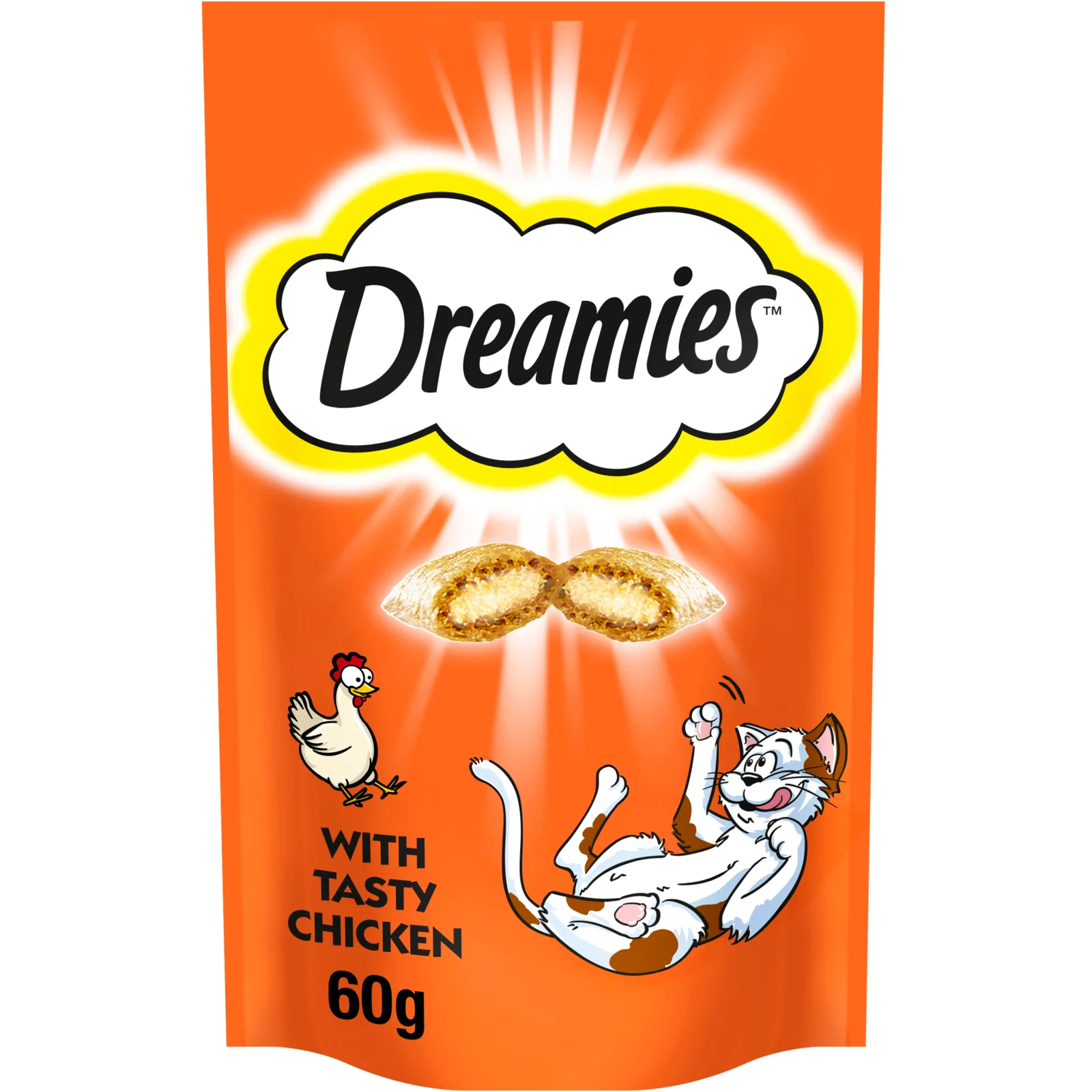 Image of Dreamies Cat Treat Biscuits with Chicken