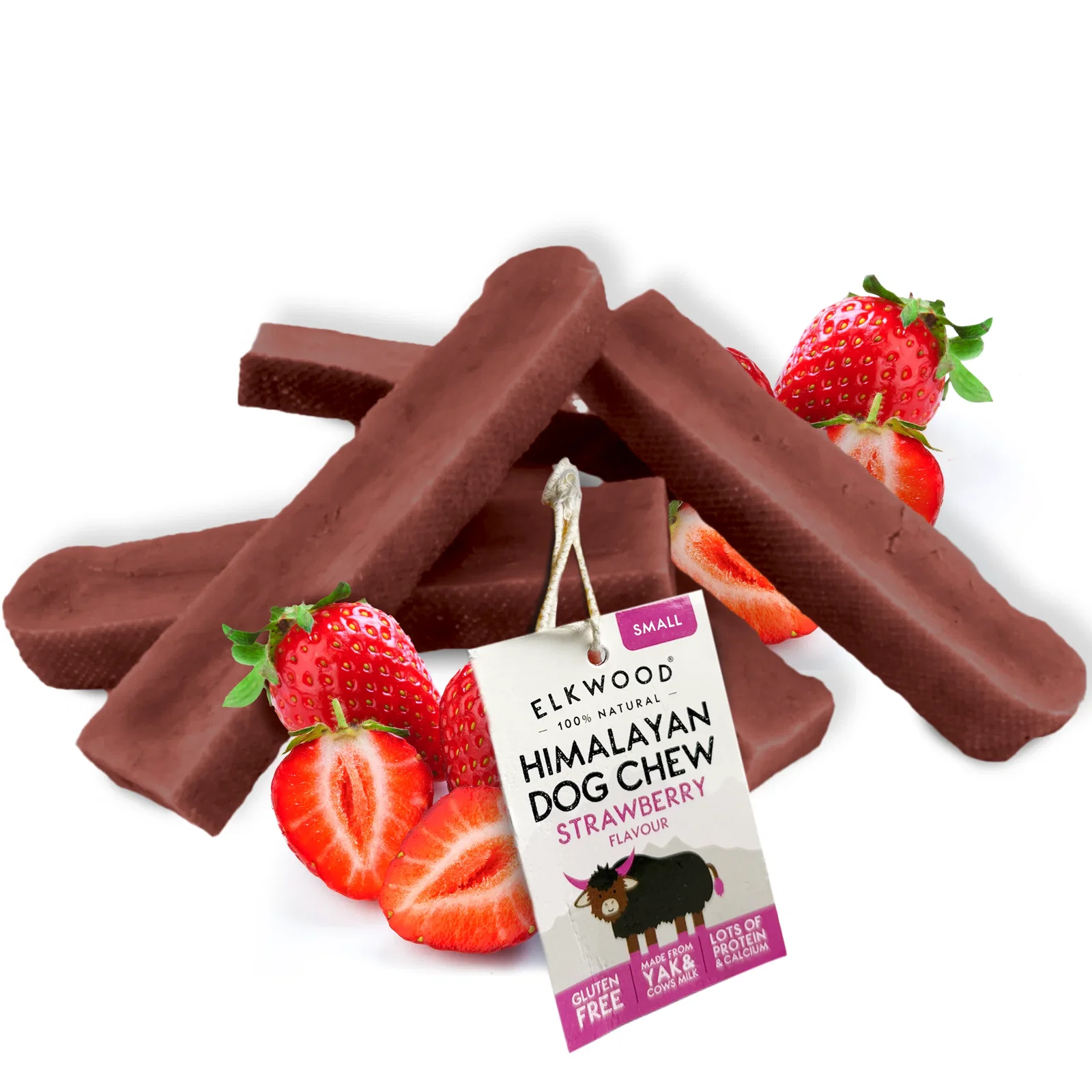 Image of Elkwood Himalayan Strawberry Dog Chew