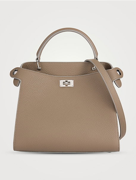 Mini Lutece Leather Satchel