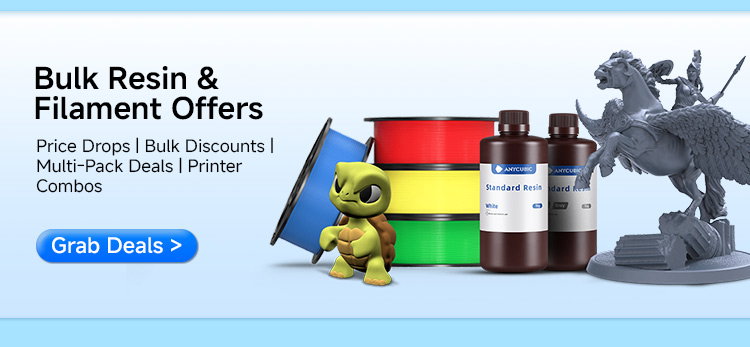 Bulk Resin & Filament Offers