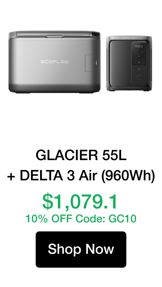 GLACIER 55L + DELTA 3 Air $1,079.1 10% OFF Code: GC10 [Shop Now]