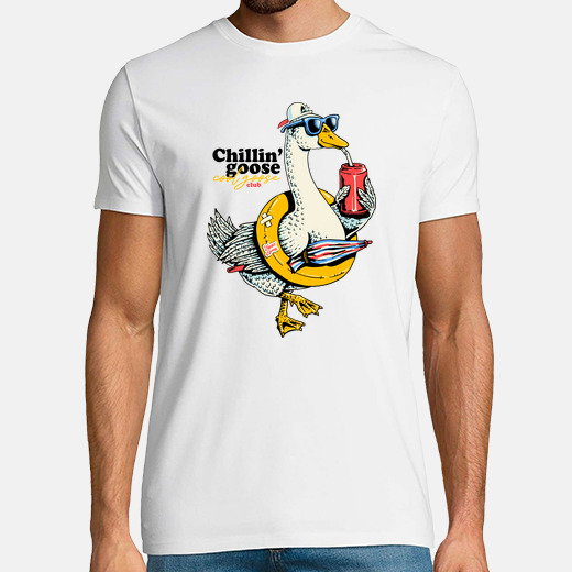 Camiseta ganso relajado