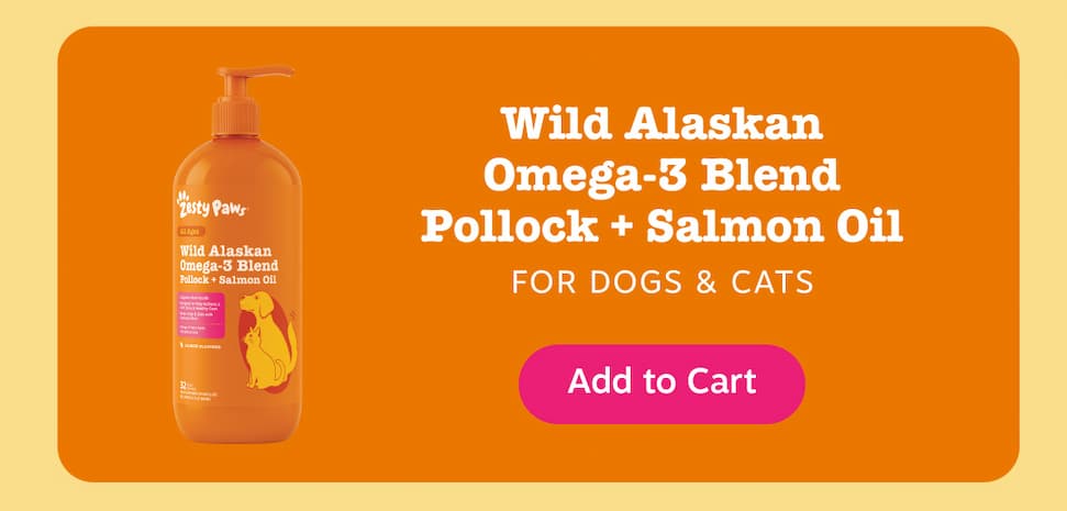 Wild Alaskan Omega-3 Blend Pollock + Salmon Oil for Dogs & Cats: Add to Cart