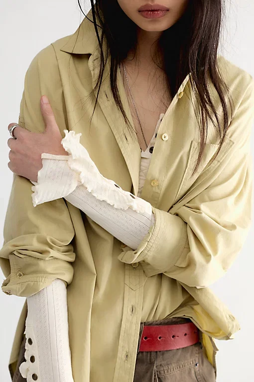 We The Free Lexi Poplin Button Down Shirt