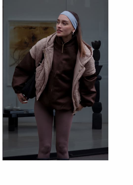 Longline Satin Bomber
