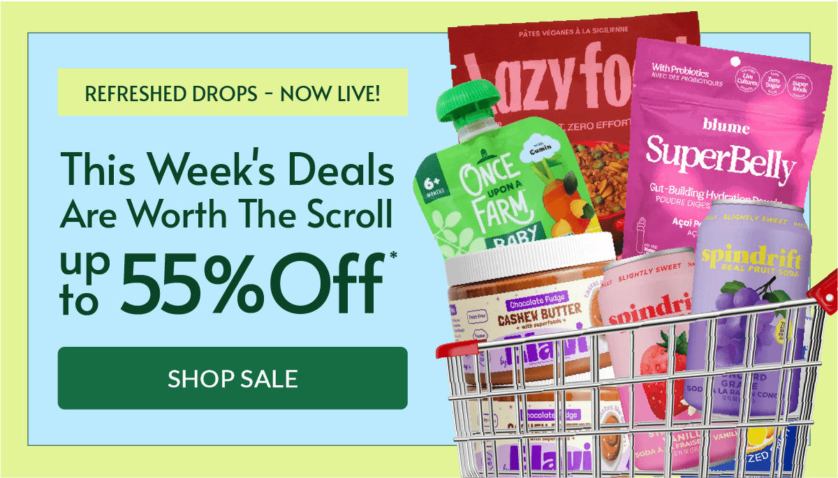 DEALS BANNER / UP TO 55% Off