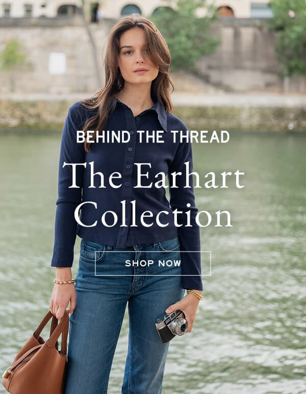 Behind the thread - The Earhart Collection - Shop Now