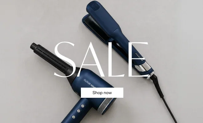 Header image stating 'SALE' featuring The Contouring Wide Iron and The Airshot Pro ( Midnight Blue )