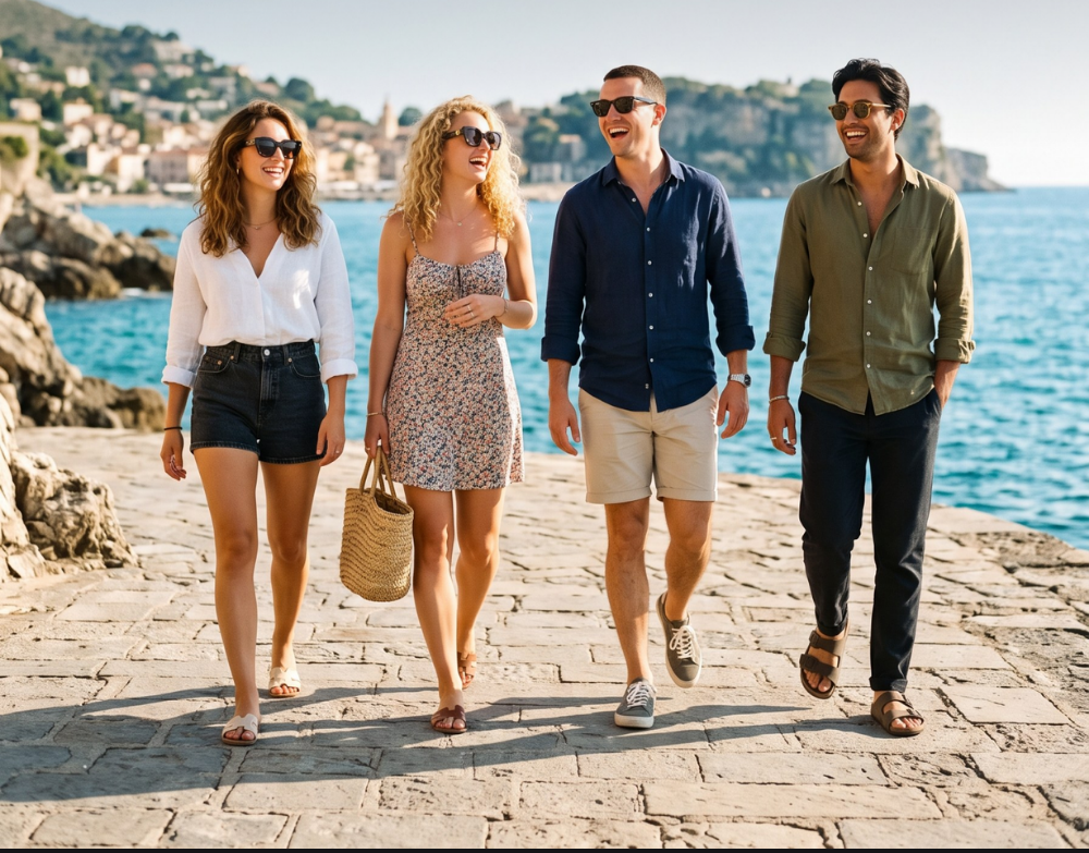 models wearing sunglasses