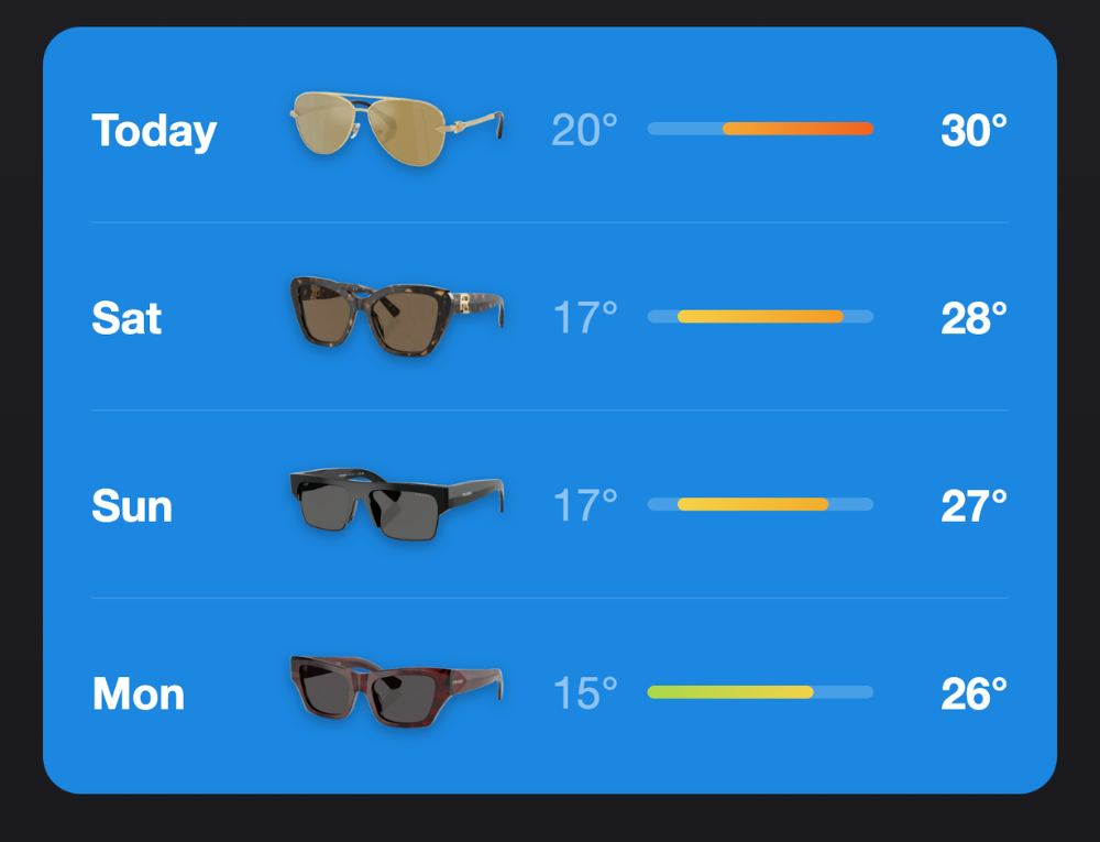 weather app