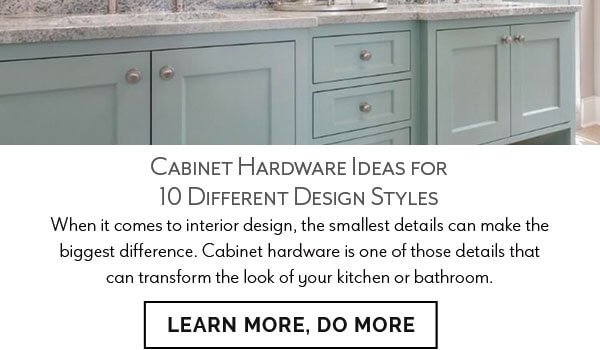 CABINET HARDWARE IDEAS BLOG
