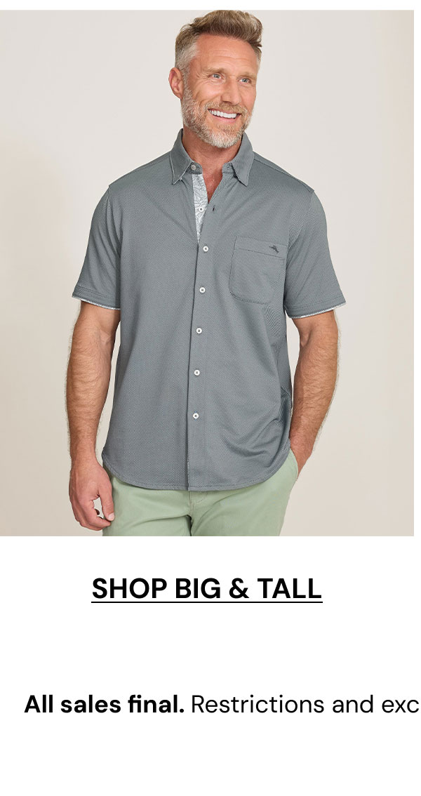 Shop Big & Tall