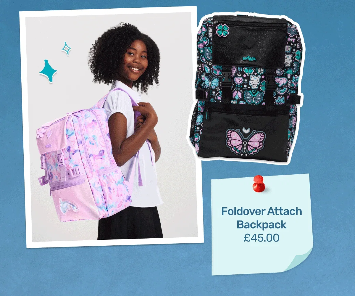 Foldover Attach Backpack