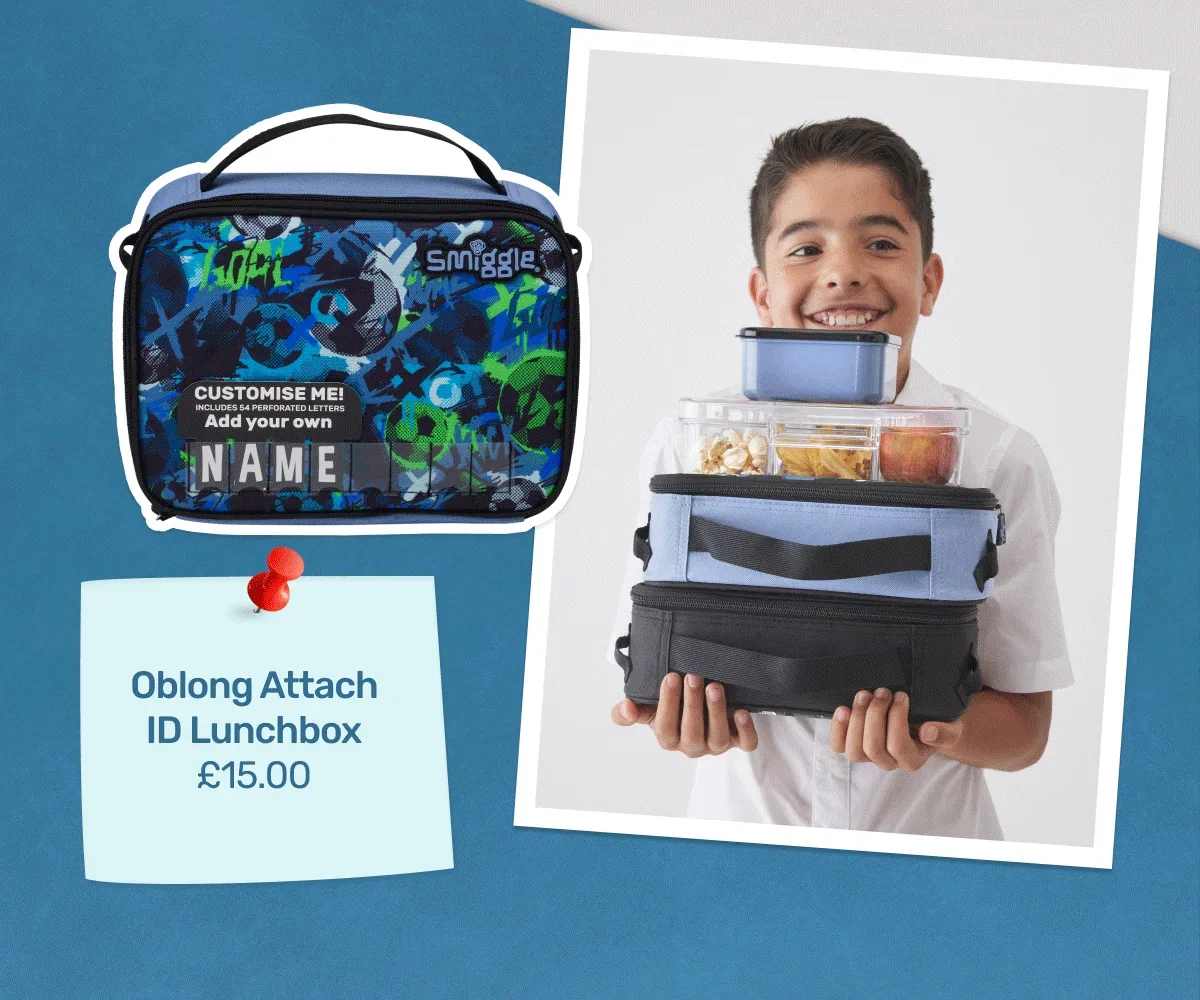 Oblong Attach ID Lunchbox