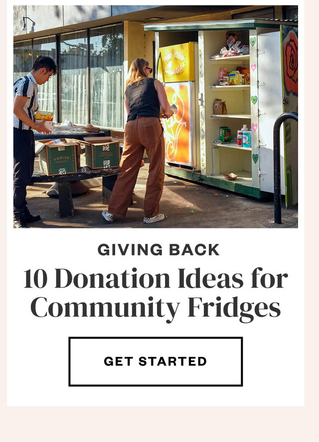 10 Donation Ideas for Community Fridges