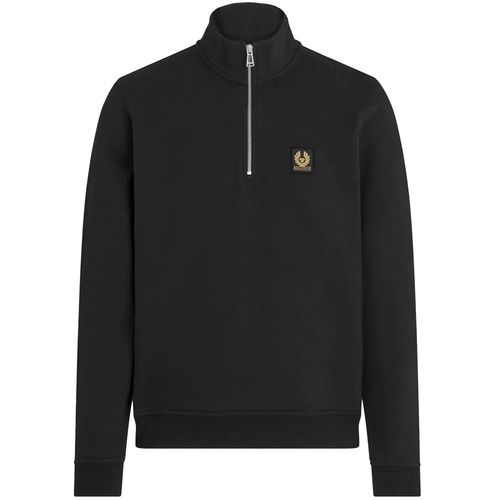 Belstaff Quarter Zip Sweatshirt - Black