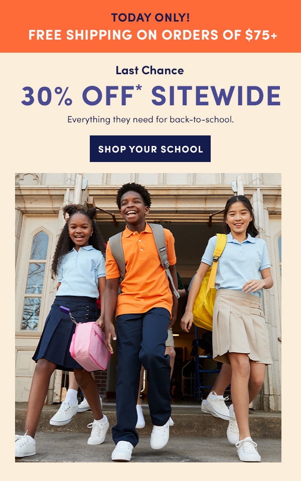 30% off sitewide is happening now!