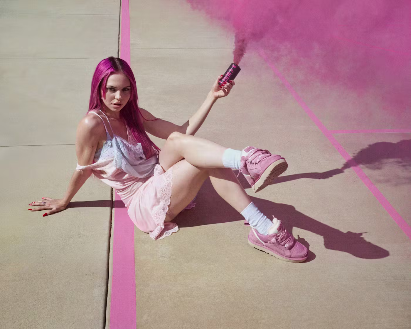 Pink-Haired Princess Adéla Leads Ugg’s Pink-Forward Summer