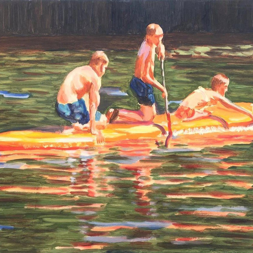 Along the channel 4, Elena Sokolova