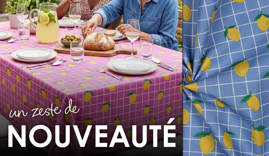 Un zeste de nouveautés