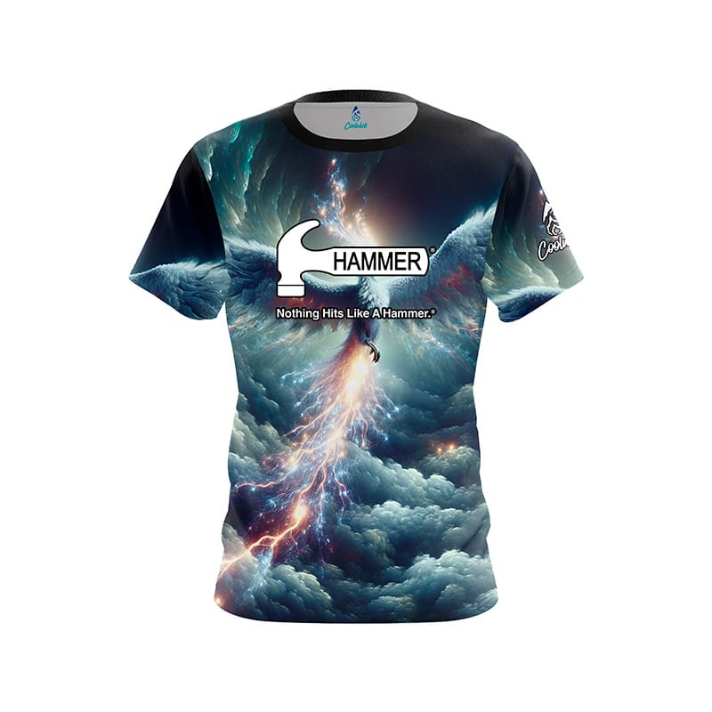 Image of Thunder Sparkle CoolWick Bowling Jersey (Copy) - Hammer