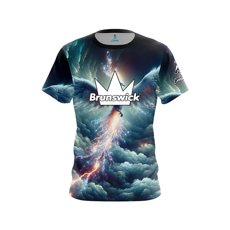 Image of Thunder Sparkle CoolWick Bowling Jersey (Copy) - Brunswick