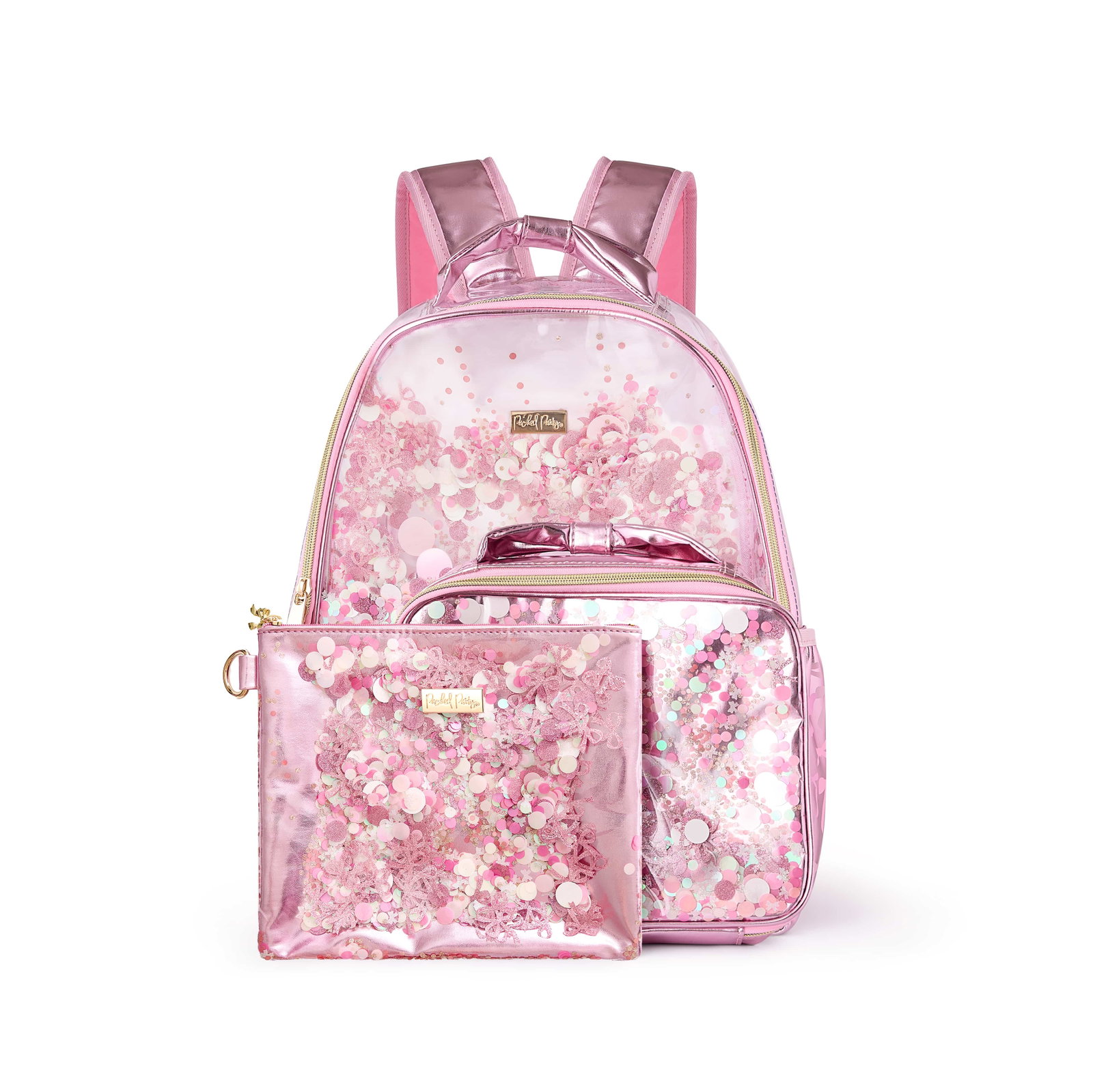 Image of Pink Bow Confetti Backpack Bundle