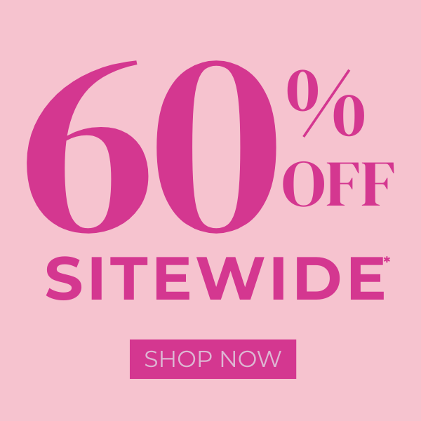 60% Off sitewide