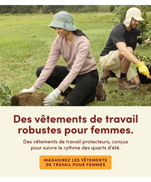 Chaque côté de l’été - À chaque quart d'été - Vêtements de travail pour femmes