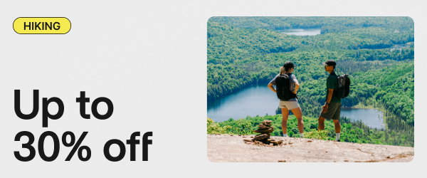 Hiking | Up to 30% off