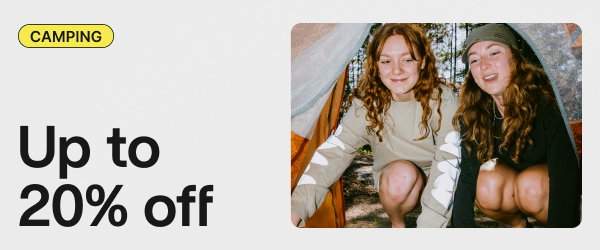 Camping | Up to 20% off