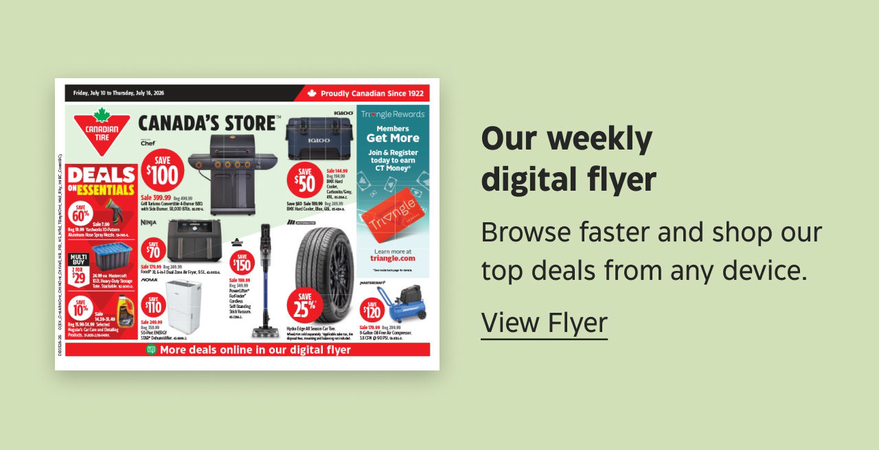 Our weekly digital flyer. Browse faster and shop our top deals from any device.